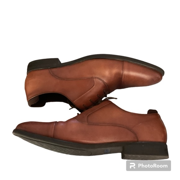 Kenneth Cole Reaction Men’s Oxford Cap Toe Tie Up Dress Shoes Sz13 - Picture 4 of 10